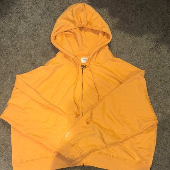 American Eagle Outfitters Tops - American Eagle Orange Hoodie
